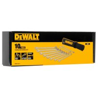 DEWALT Ring-Maulschl Set metrisch 10-tlg