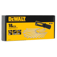 DEWALT Ring-Maulschl Set metrisch 18-tlg